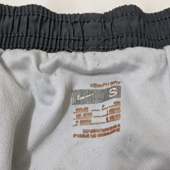 Nike Dri Fit Tempo Running Shorts, Color Gray/Pink Size S - Picture 10 of 11